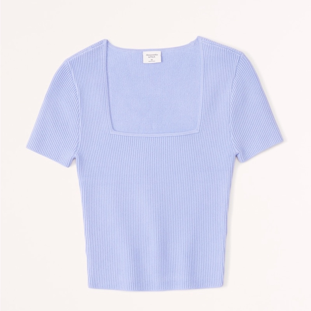 Abercrombie Ottoman Squareneck Sweater Tee